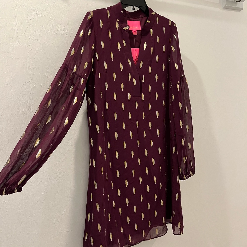 NWT Lilly Pulitzer Shea Silk Dress